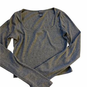 Tilly's Charcoal Long Sleeve Top